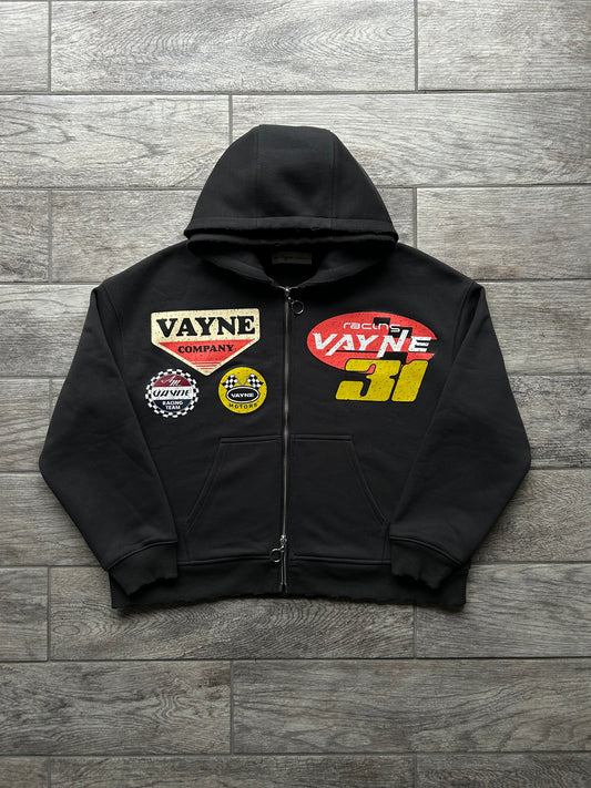 Vayne Racing Motorsport Hoodie - Charcoal