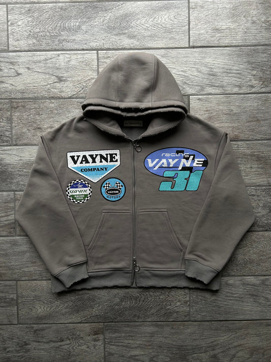 Vayne Racing Motorsport Hoodie - Slate