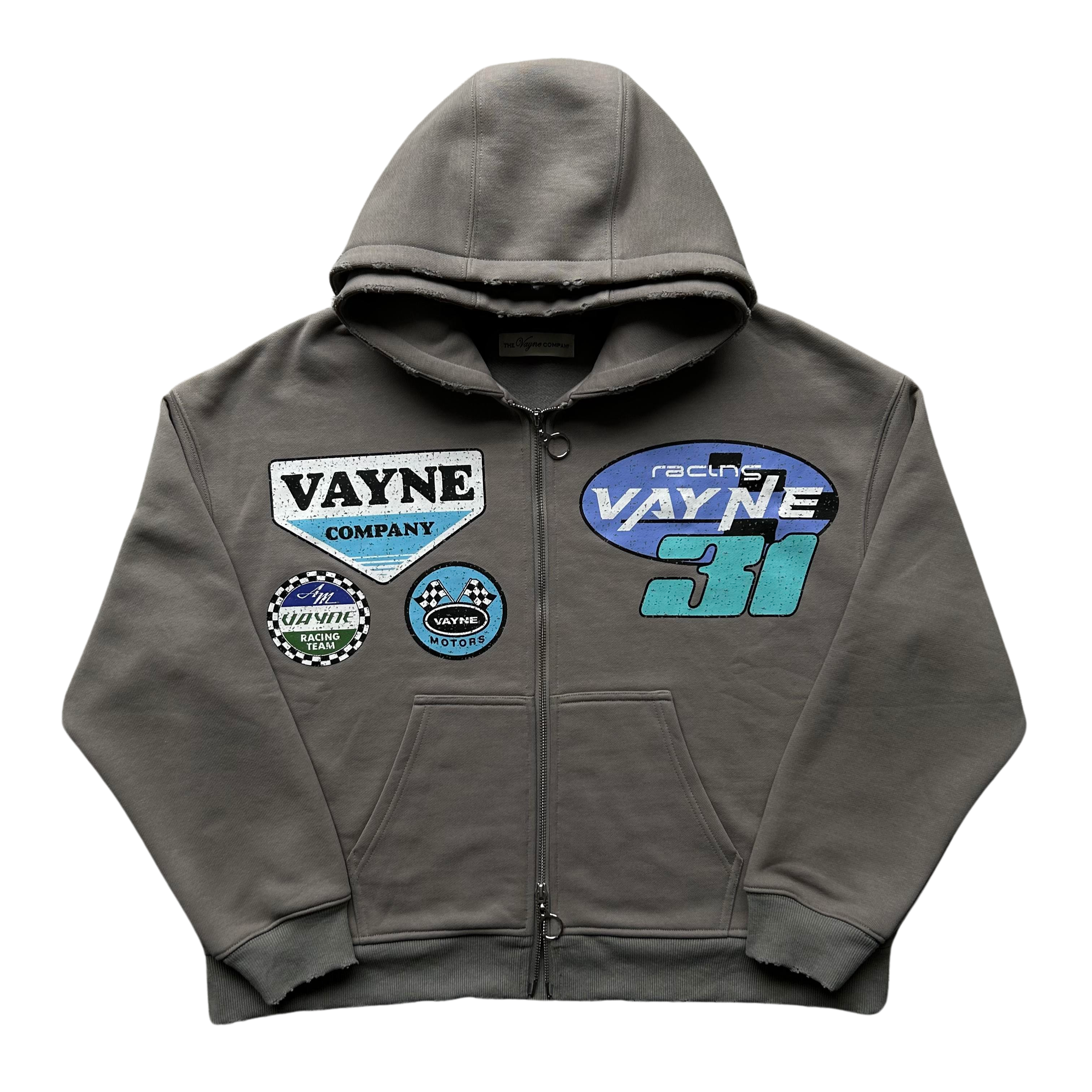 Vayne Racing Motorsport Hoodie - Slate